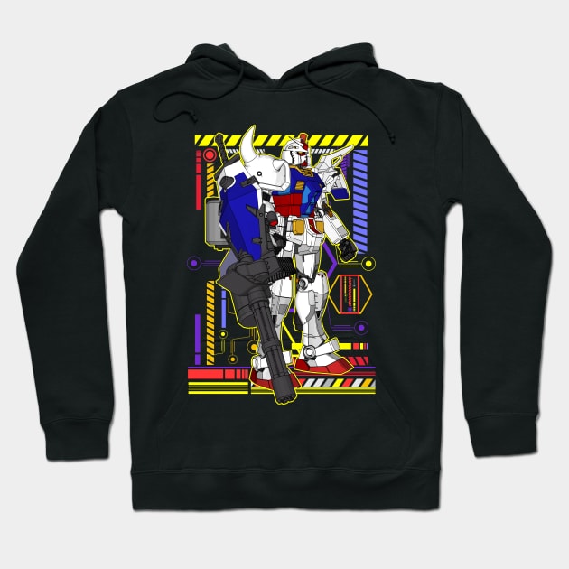 RX-78 Gundam Hoodie by gblackid